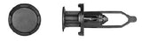 Black Nylon Rear Bumper Ret 9mm Hole 18mm Flng 28mm Stem