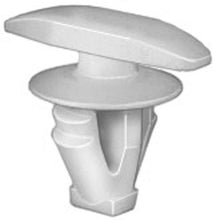 Load image into Gallery viewer, 10 Pcs Natural Nylon Weatherstrip Retainers – 6 mm Hole, 5 × 15 mm Head