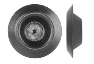 100 Pcs Black Plastic Hole Plugs - 3/4" Hole Size 1 5/32" Hd Dia