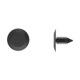 25Pcs Black Nylon Door Panel Ret - 9/32