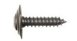 50Pcs Black Sems Trim Screws - 10 x 1