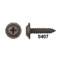 Black Flat Top Phil Screws 10 x 3/4