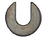 50Pcs Zinc Plated Steel Body Shims - 1/8