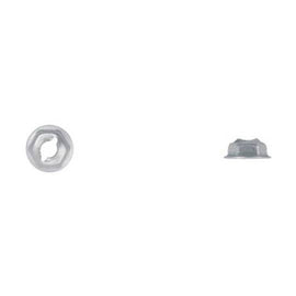 100Pcs Zinc Hex Thread Cutting Nuts - 3/16