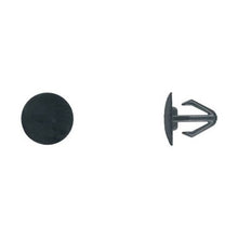 Load image into Gallery viewer, 25Pcs Black Nylon Retaining Clips - 8mm Hole Size 15mm Stem Length