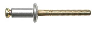 25Pcs Alum Window Reg Peel Rivets - 1/4" Dia 9/64" - 3/16" G/R