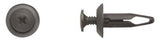 50Pcs Black Nylon Phillips Screw Ret - 1/4