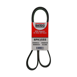 BANDO - Precision Engineered V-Ribbed Drive Belt Serpentine - 6PK1555
