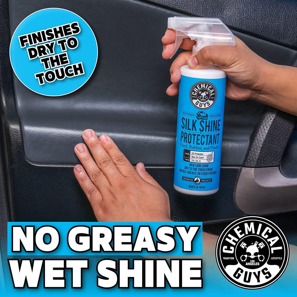 CHEMICAL GUYS - Silk Shine Protectant Vinyl, Rubber, and Plastic 16oz