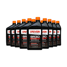 Driven Racing Oil BR30 Break-In Motor Oil 5W-30 Quart 12 Count Case - 01806-12