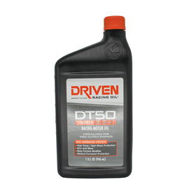 Driven Racing Oil DT50 10W-50 Synthetic Street Performance Oil 1 QT - 02806