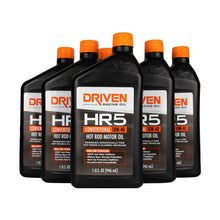 Load image into Gallery viewer, Driven Racing Oil HR5 10W-40 Conventional Hot Rod Oil 12 Quart Case - 03806-12