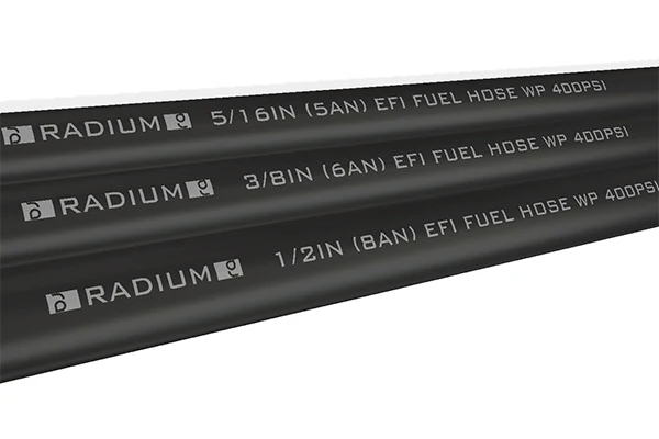 RADIUM - EFI Rubber Hose, By The Foot - 1/2in 8AN