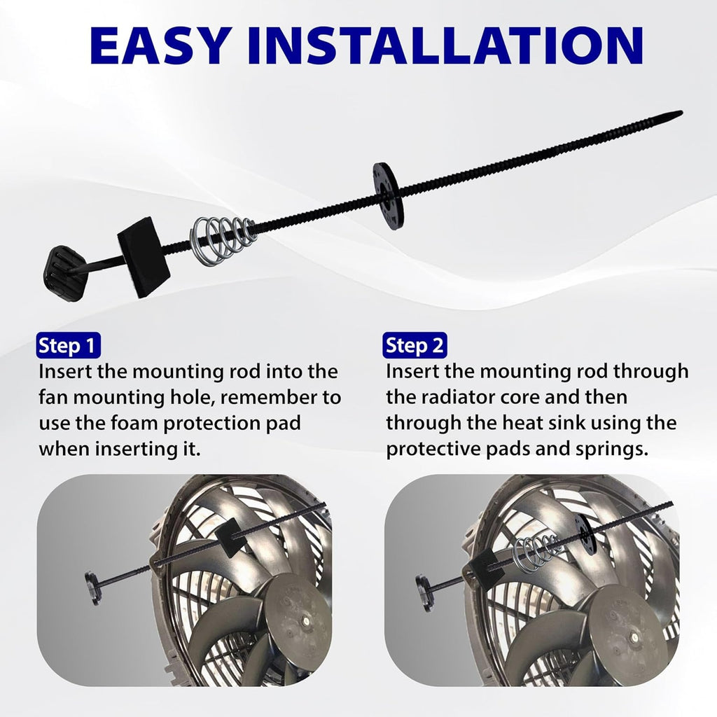 Universal Electric Radiator Fan Mounting Kit