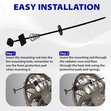 Load image into Gallery viewer, Universal Electric Radiator Fan Mounting Kit