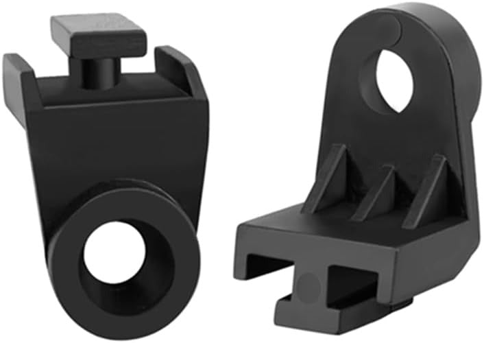 Universal L-Shape Electric Radiator Fan Mounting Bracket Kit 8pc