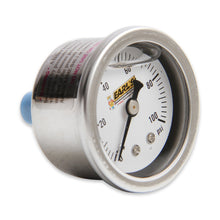 Load image into Gallery viewer, Earl&#39;s - 0–100 PSI Analog Pressure Gauge – Liquid-Filled