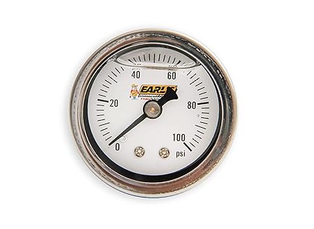 OIL FILLED 100 PSI PRESS. GAUGE