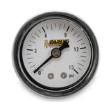 Earl’s - 0 to 15 PSI Oil-Filled Fuel Pressure Gauge