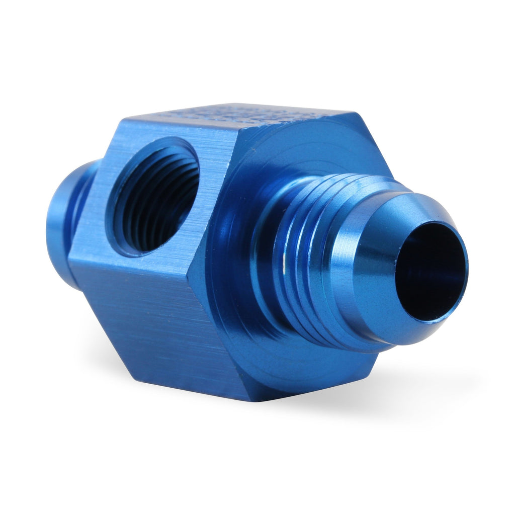 Earl’s - Fuel Pressure Gauge Adapter – 6AN Male to 1/8" NPT Female Tee