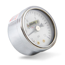 Load image into Gallery viewer, Earl&#39;s - 0–15 PSI Analog Fuel Pressure Gauge