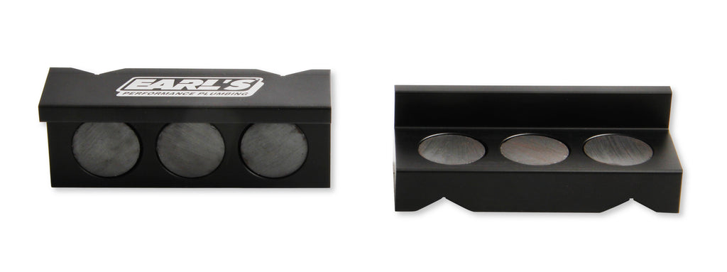 Earl's - 4" Black Aluminum Vice Jaws