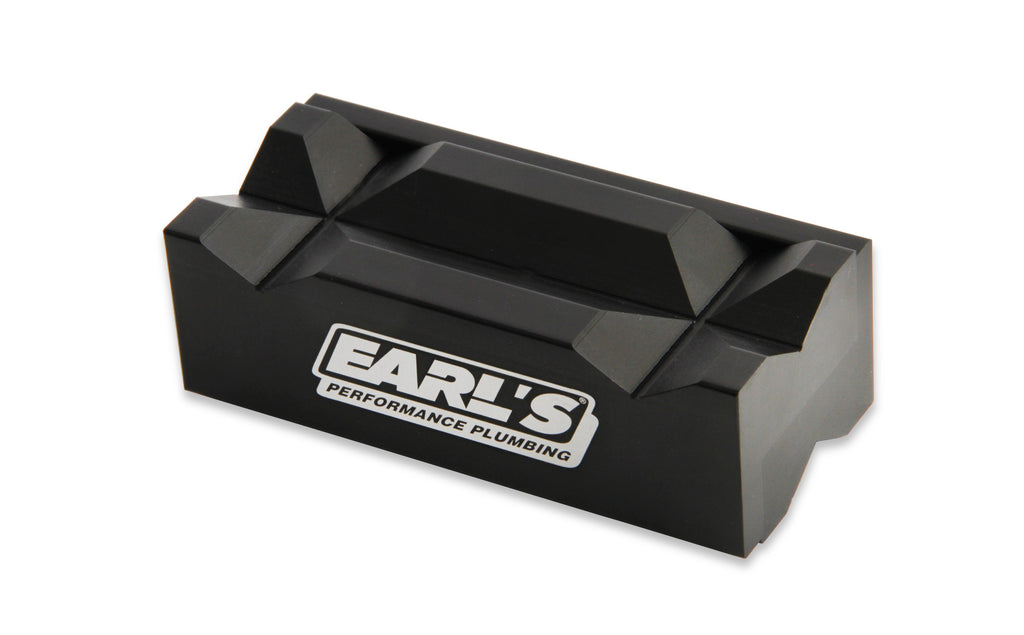 Earl's - 4" Black Aluminum Vice Jaws