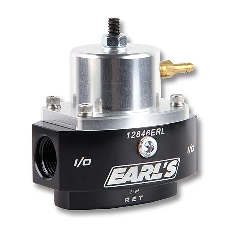 EARLS EFI FP REG, ADJ 15-65 PSI 8AN IN/O