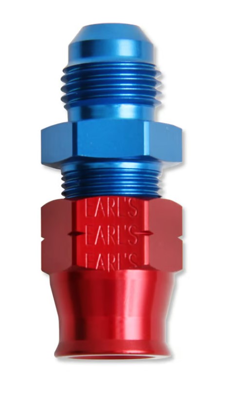 ALUM TUBE ADAPTER, -6 MALE AN TO 1/4