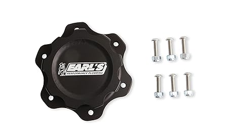 BILLET FUEL CELL CAP W/6 BOLT FLANGE