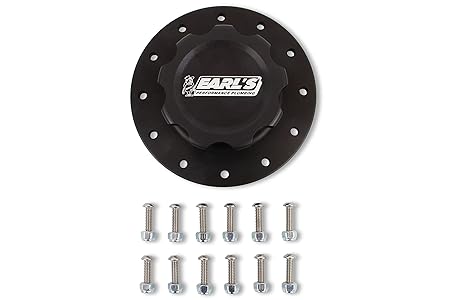 BILLET FUEL CELL CAP W/12 BOLT FLANGE