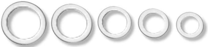 EEarl's - #3 Crush Washer Pkg. of 10 for Aluminum Adapter Fittings