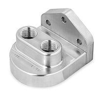 Load image into Gallery viewer, Earl’s – Billet Remote Oil Filter Bracket (3/4–16 Thread)