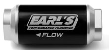 Load image into Gallery viewer, Earl’s - Billet Fuel Filter 175 GPH, 100 Micron for -8AN Applications