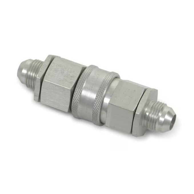 Earl’s -8 Aluminum Quick Disconnect for Fuel, Lubricant, and Hydraulic Lines
