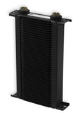 Earl’s - 40 Row UltraPro Narrow Aluminum Oil Cooler in Black for High Performance Applications