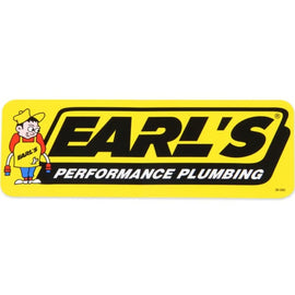 Earl's - Plumbing Decal for General Use 11