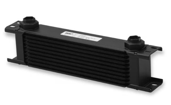 Earl's - UltraPro 10-Row Wide Oil Cooler Black