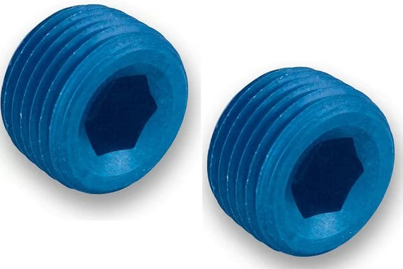 Earl's - 3/8" NPT Internal Plug Set (2-Pack) for Universal Applications