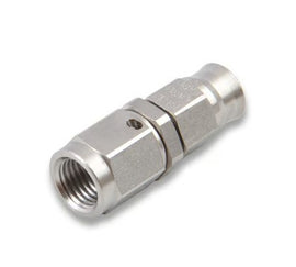 Earl's - Speed-Seal Stainless Steel Hose End (Straight, 6AN, Reusable)