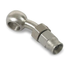 Earl’s - Speed-Seal Hose End for Speed-Flex PTFE Hose (Stainless Steel, 3 AN, 30° Adjustable)