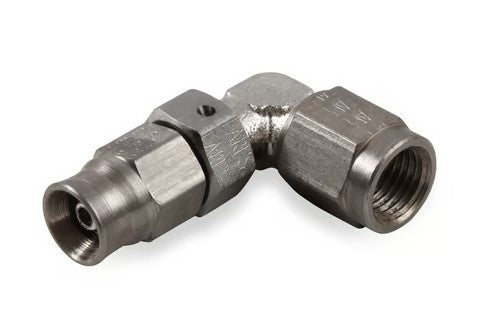 Earl’s - Speed-Seal 90° Steel Hose End for AN-4 Speed-Flex Hose