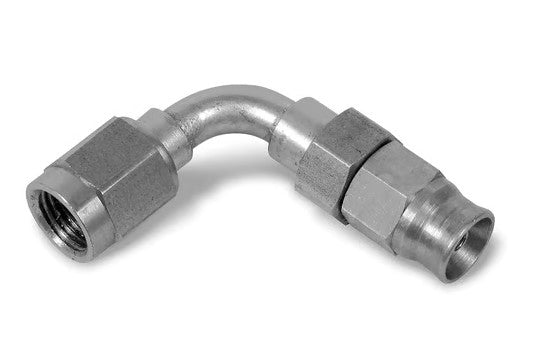 Earl’s - Speed-Seal Hose End 90° Steel for 3 AN Speed-Flex Hose
