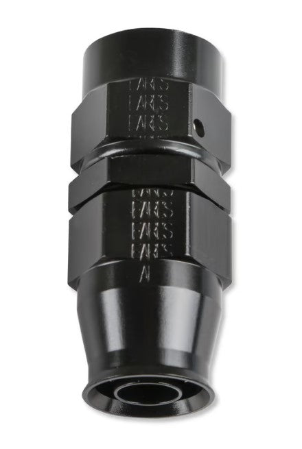 Earl’s - UltraPro Hose End for UltraPro Series Hose (6 AN, Straight, Anodized Black)