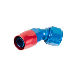 Earl's – 45 Degree Swivel-Seal® Hose End -12 AN in Red/Blue (Clamshell Package)