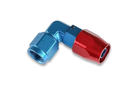 Earl's - Swivel-Seal® 6 AN Hose End for Adjustable Auto-Flex, Mr Gasket, Perform-O-Flex, Pro-Lite 350/390