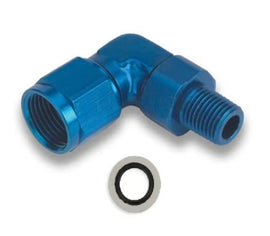 Earl's - 90 Degree -6 AN Female to 12mm x 1.5 Male Swivel