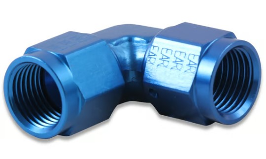 Earl’s – 90 Degree -3 AN Female-to-Female Swivel Adapter