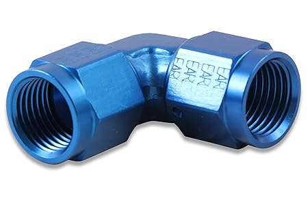 Earl's - 90 Degree -10 AN Female to Female Swivel Adapter