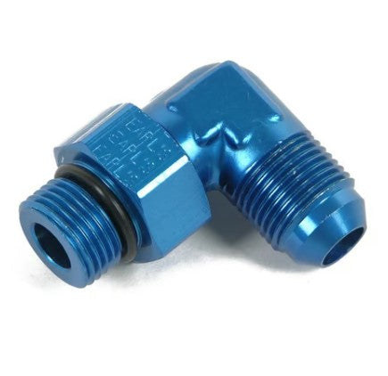 Earl's - 90 Degree -6 AN Male to 1/2"-20 Swivel Adapter